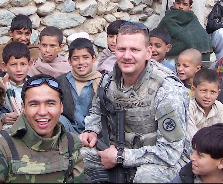 CPT Chris Johnson in Afghanistan